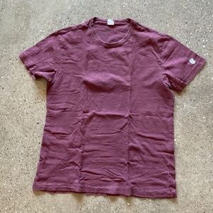 Todd Snyder Champion Tee Maroon Medium